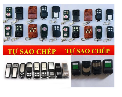 Sao chép remote cửa cuốn